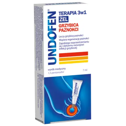 

Undofen противогрибковый гель 3в1 для ногтей, 7 мл