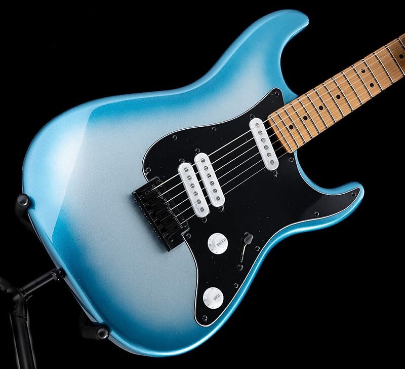 Squier Contemporary Stratocaster Special Sky Burst Metallic squier contemporary stratocaster special electric guitar sky burst