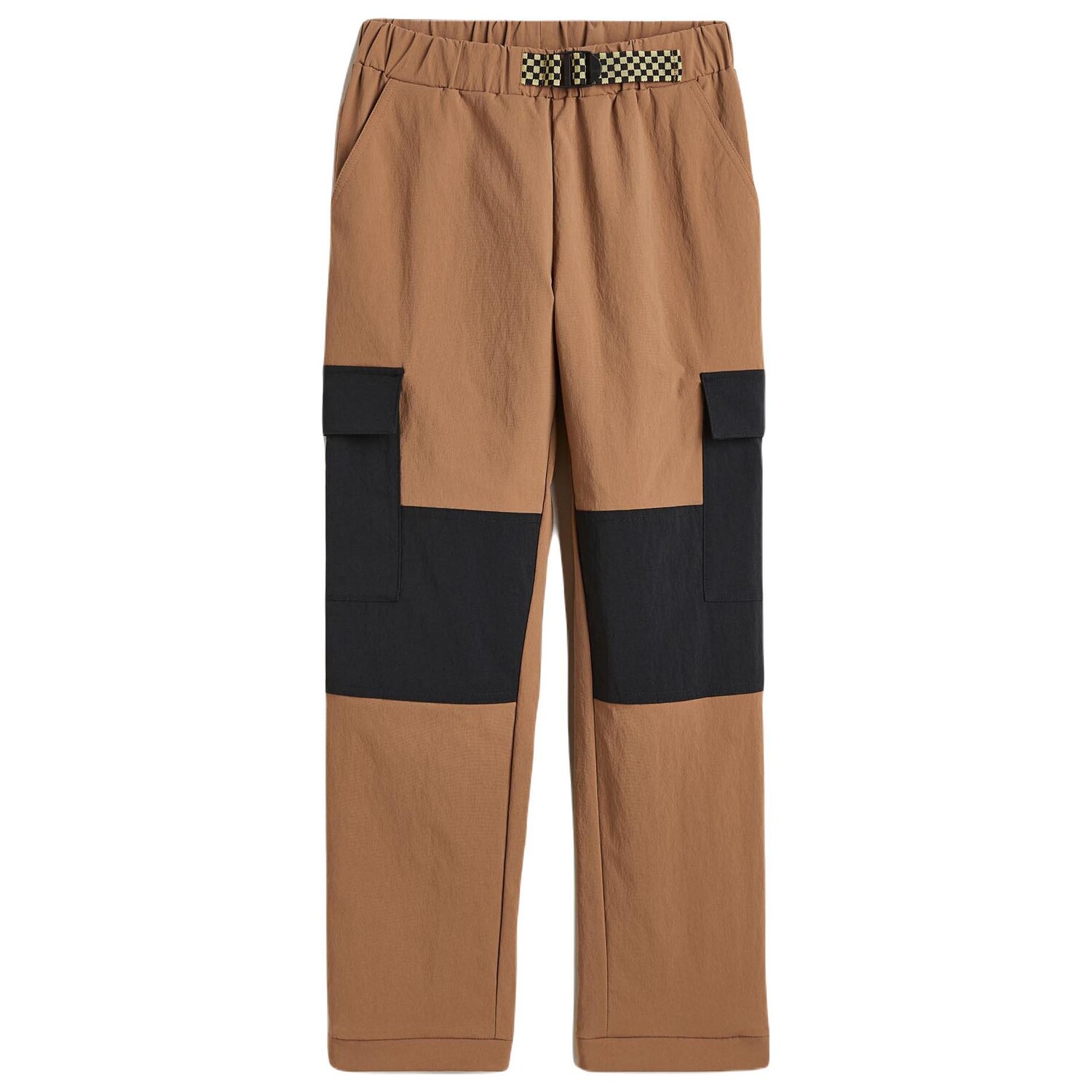 

Утепленные штаны H&M Outdoor, коричневый/черный