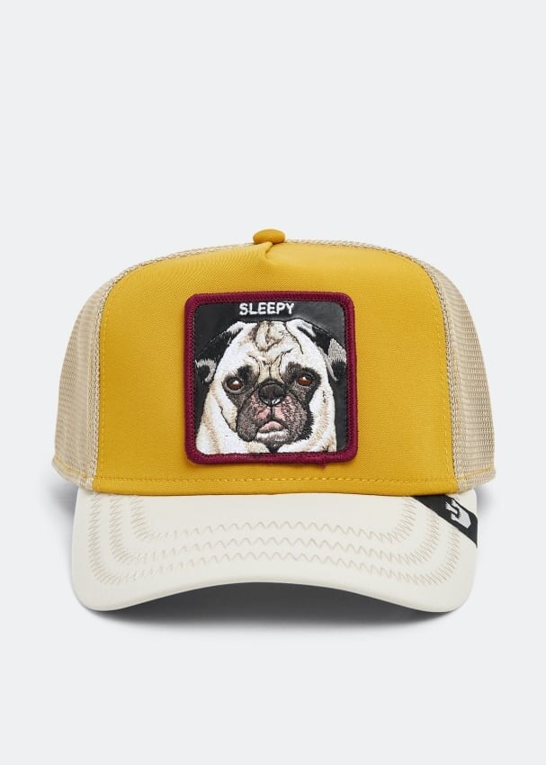 

Кепка GOORIN BROS. Sleepy Pug trucker cap, желтый