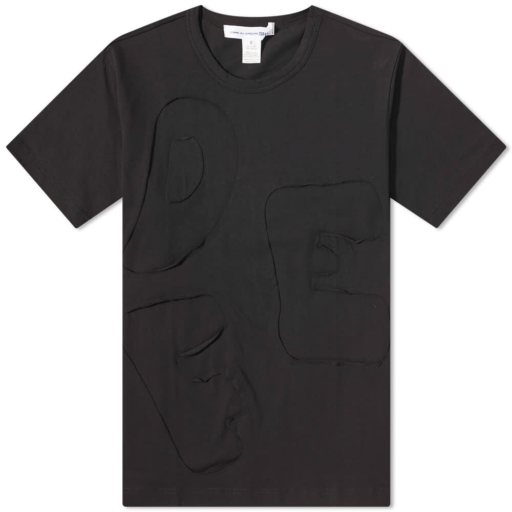 

Футболка с надписью Cut & Sew Comme des Garçons SHIRT