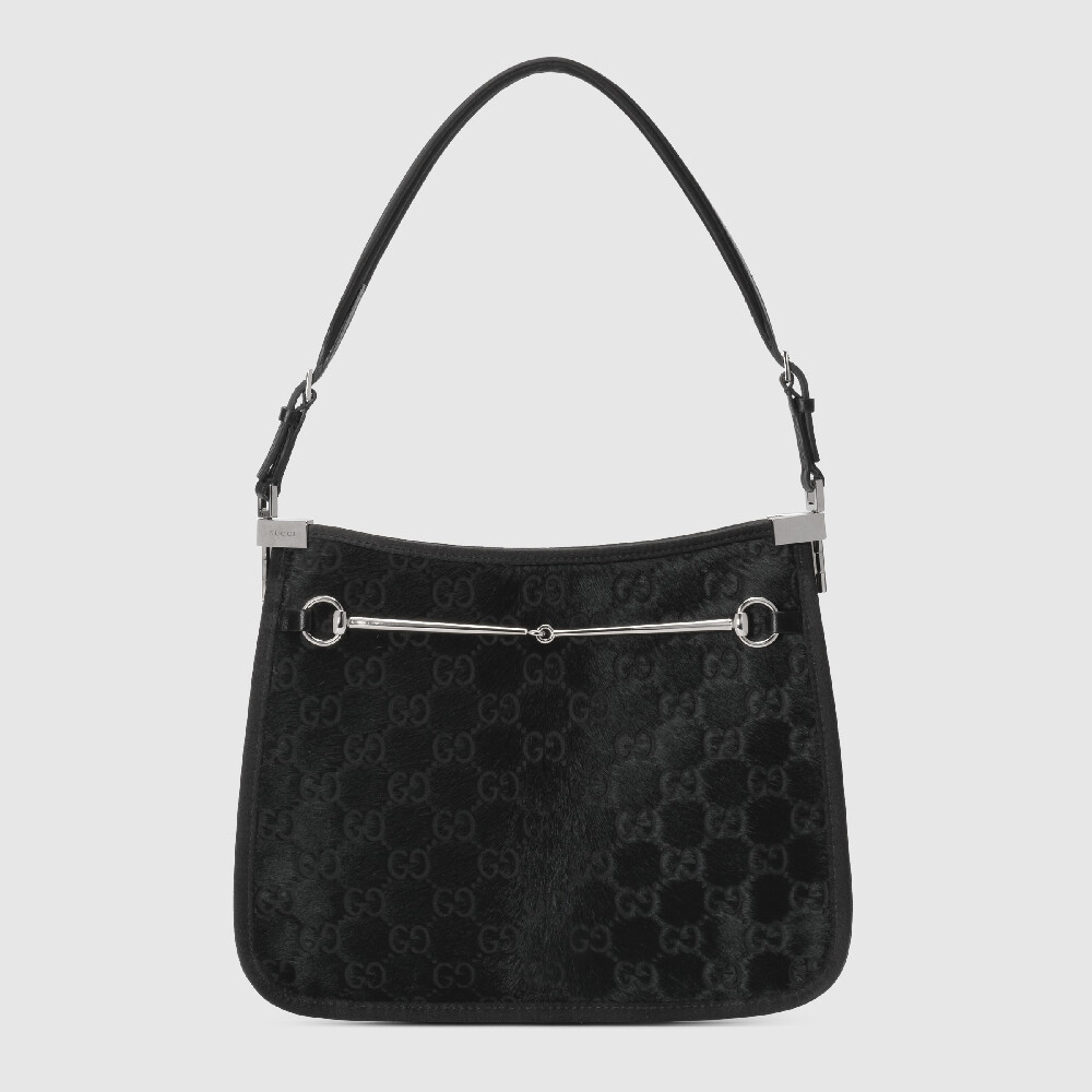 

Сумка Gucci Horsebit Slim Shoulder, черный