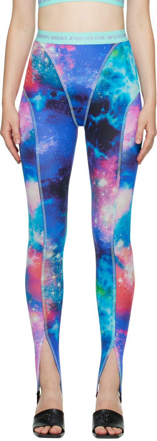 

Разноцветные леггинсы Galaxy Couture Versace Jeans Couture
