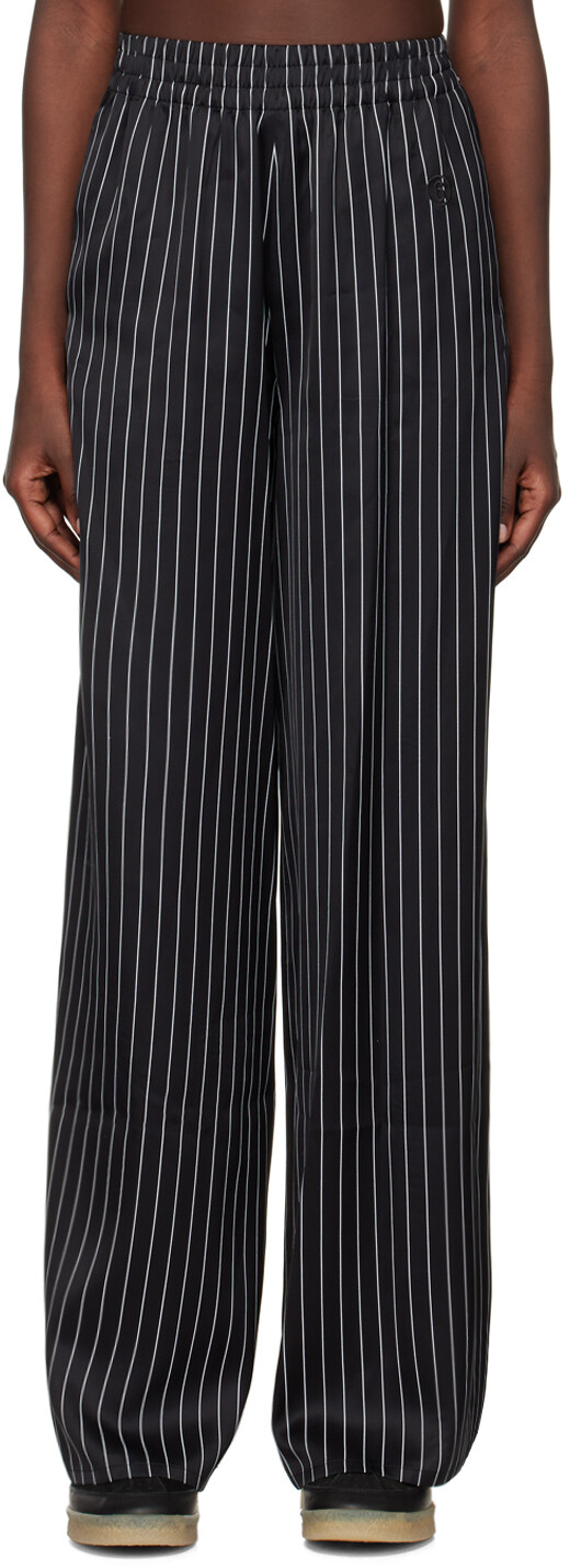 

Черные брюки Fluid Lounge MM6 Maison Margiela