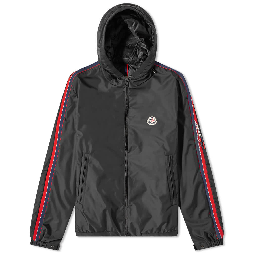 

Куртка с капюшоном и полосками на рукавах Necker Moncler, Серый