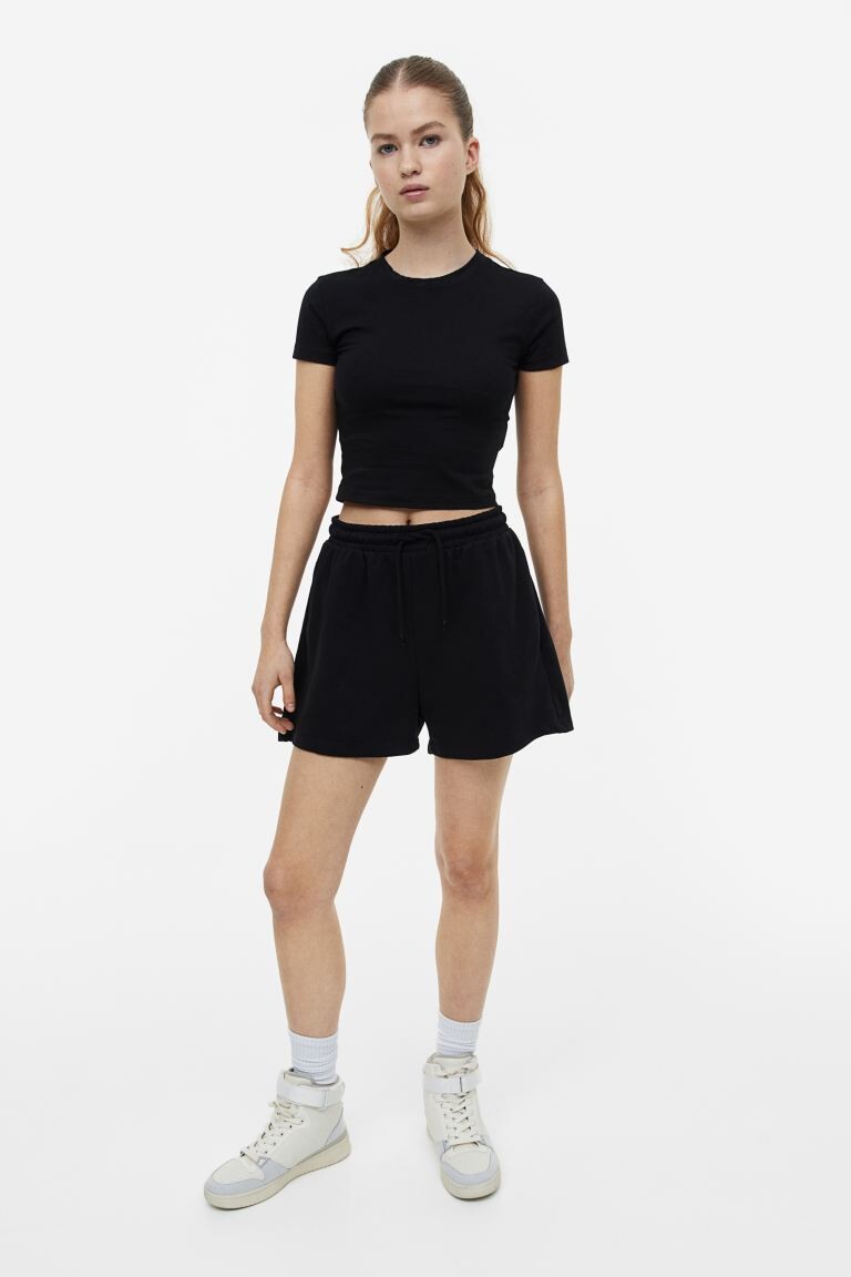 

Спортивные шорты H&M, черный