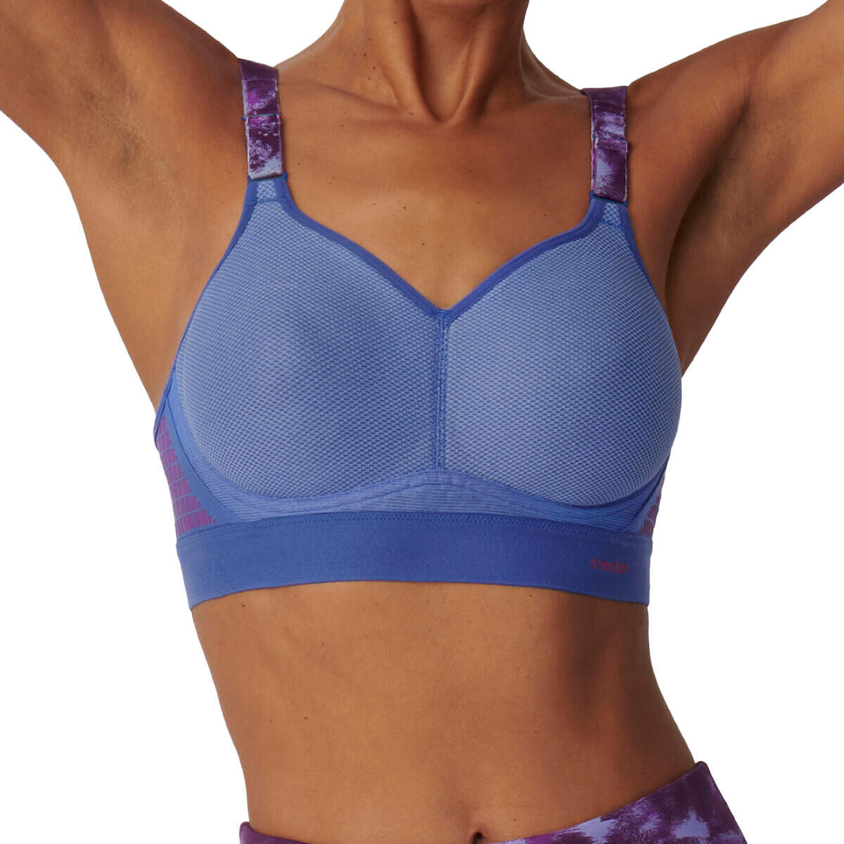 

Спортивный бюстгальтер Hybrid Lite P TRIACTION, синий