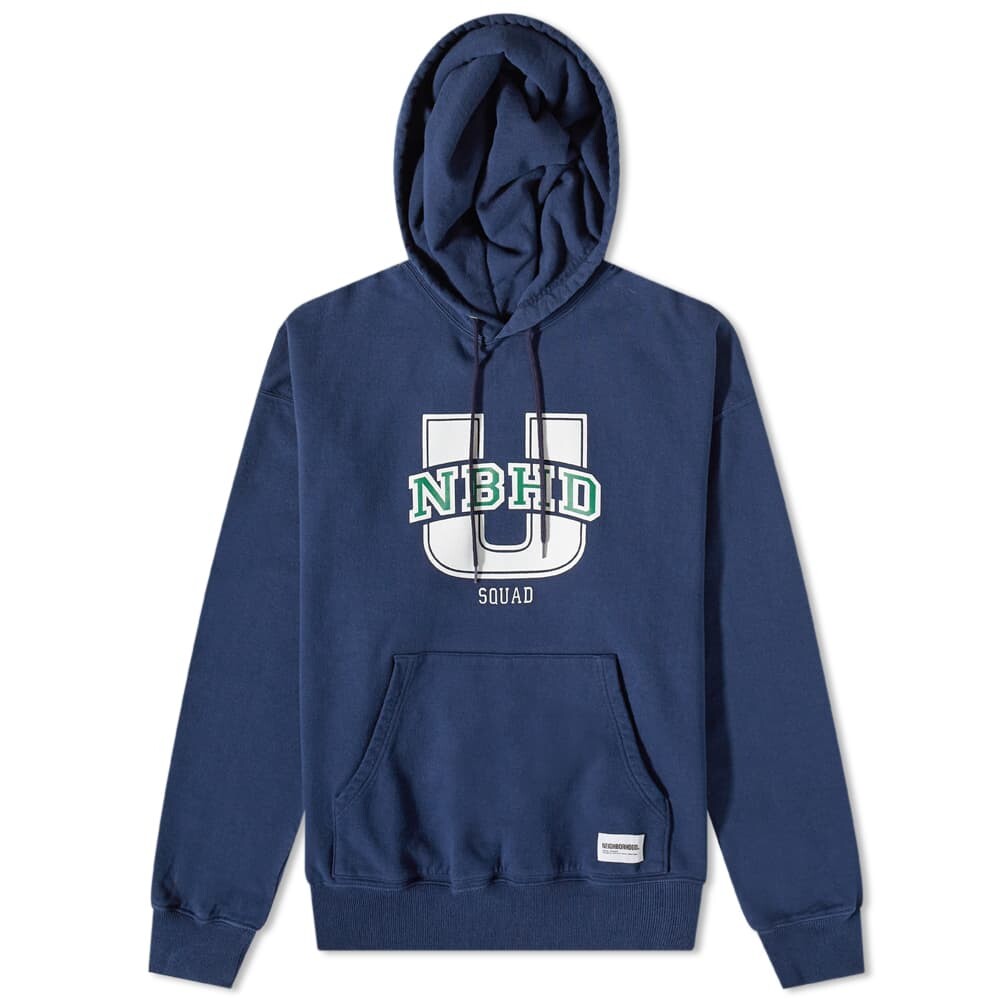 

Толстовка Neighborhood College Logo Hoody, Синий