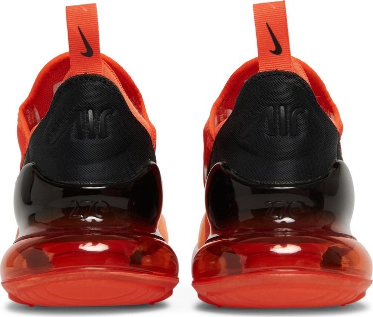 Nike air max 270 shop black and orange womens