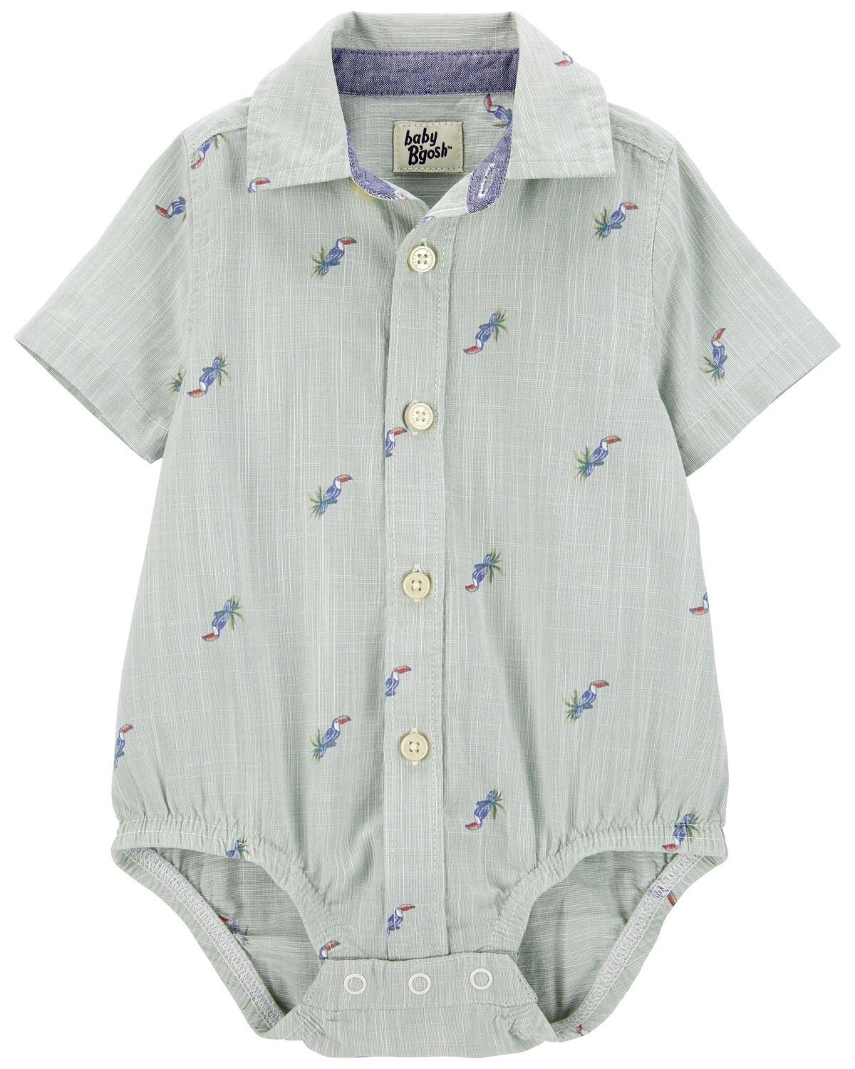 

Боди Baby Toucan с принтом и пуговицами спереди Carter's