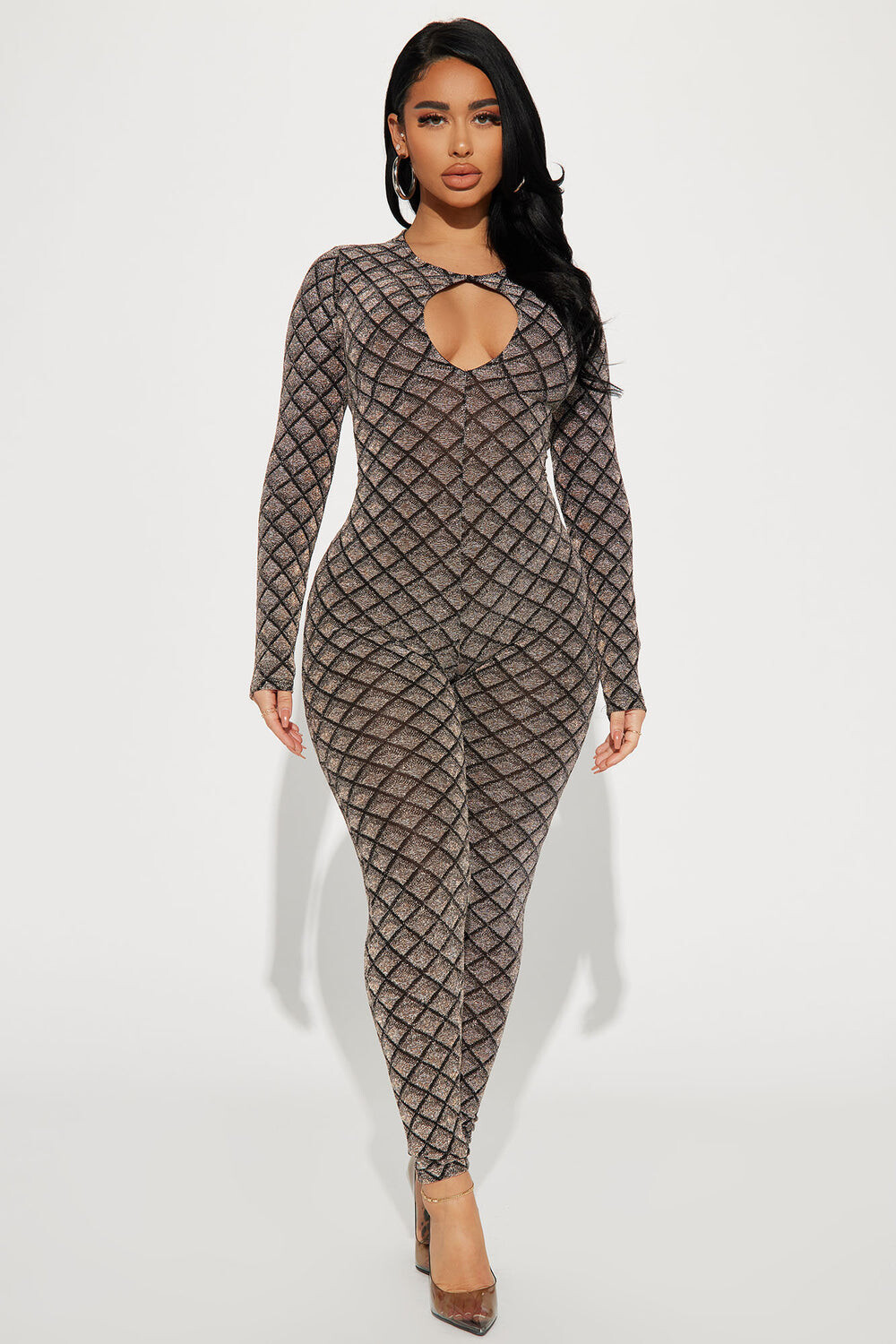 

Комбинезон Fashion Nova J5421, разноцветный