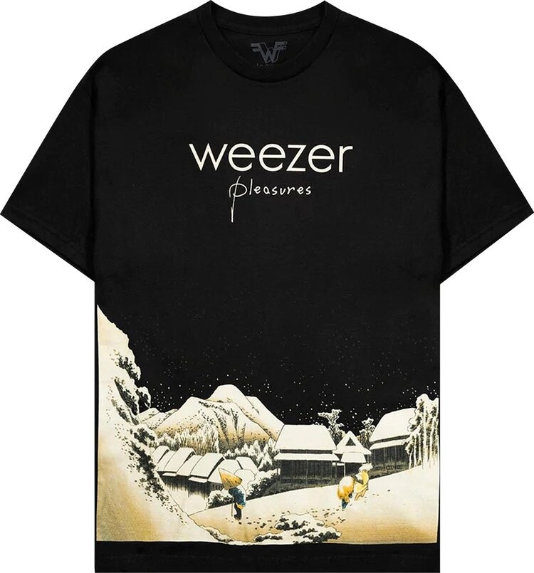 

Футболка Pleasures Pinkerton T-Shirt 'Black', черный