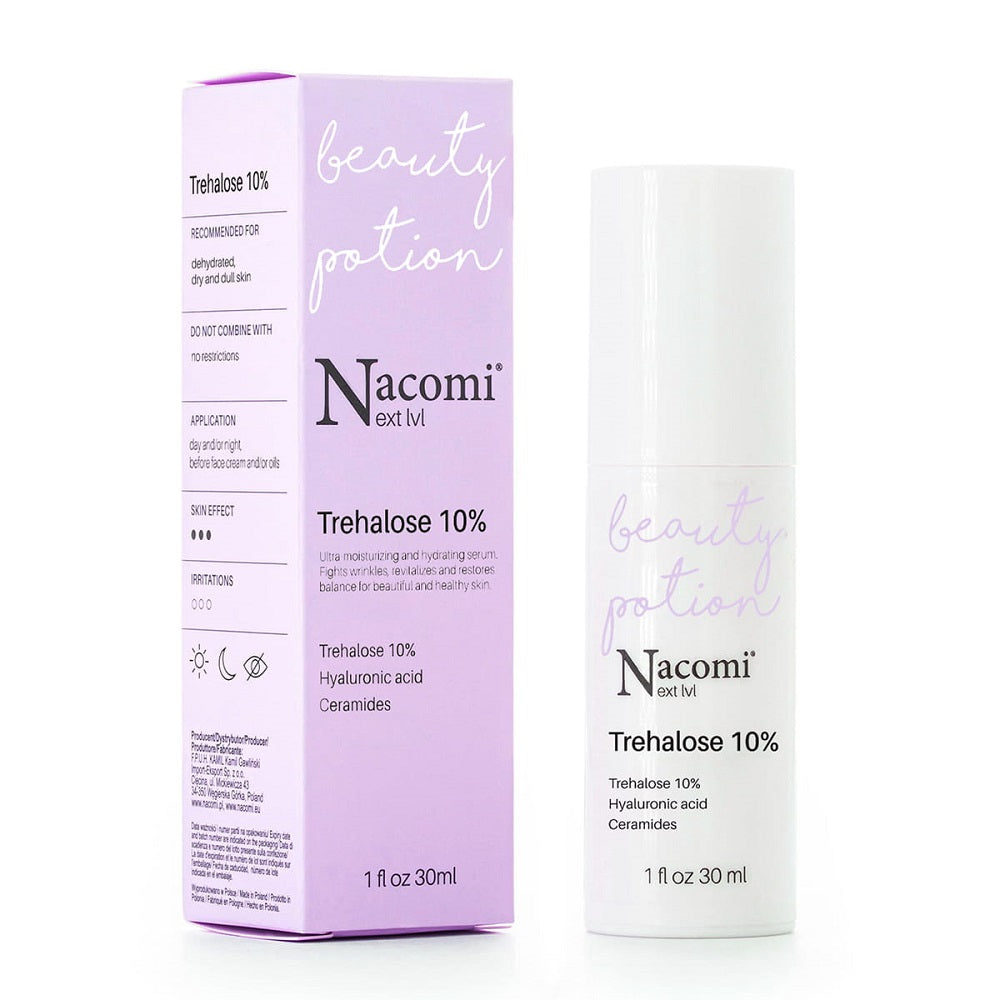 Nacomi Next Level Trehaloza 10% многофункциональная сыворотка для лица 30мл