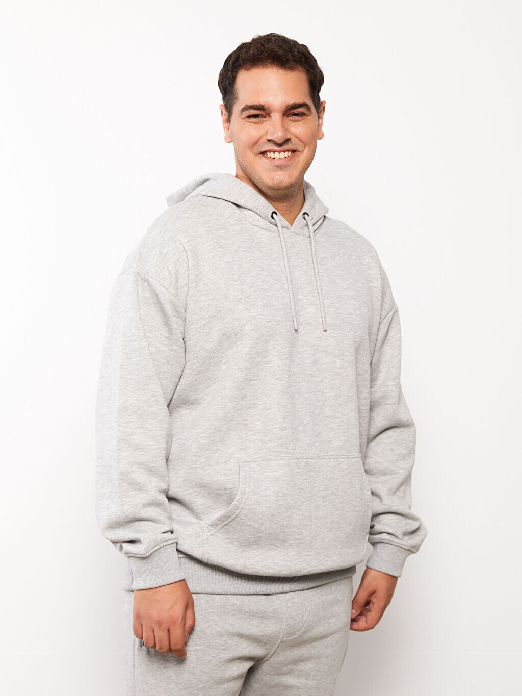 

Мужская толстовка с капюшоном и длинным рукавом LCW Casual