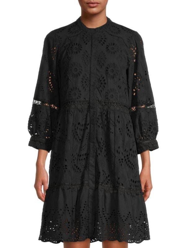 

Платье hailey с люверсами Kobi Halperin Black