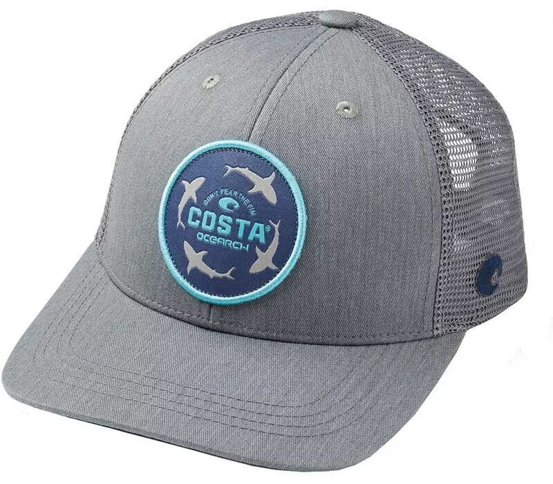 

Мужская кепка Costa Del Mar OCEARCH Shark Trucker, серый