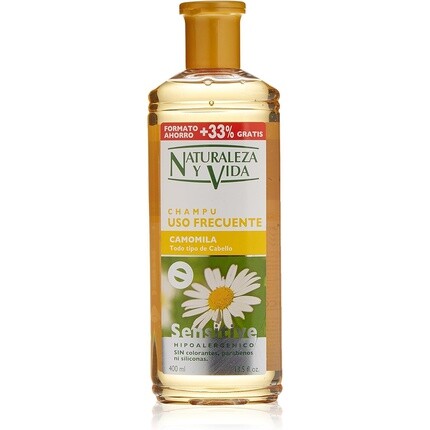 

Шампунь Sensitive Kamomille 400мл, Naturaleza Y Vida