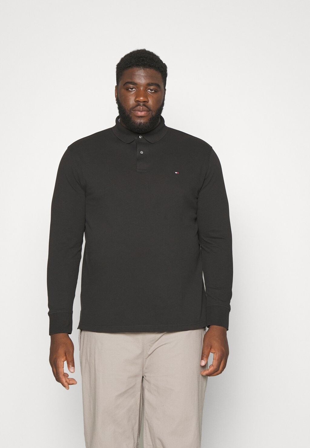 

Поло 1985 REGULAR Tommy Hilfiger, черный