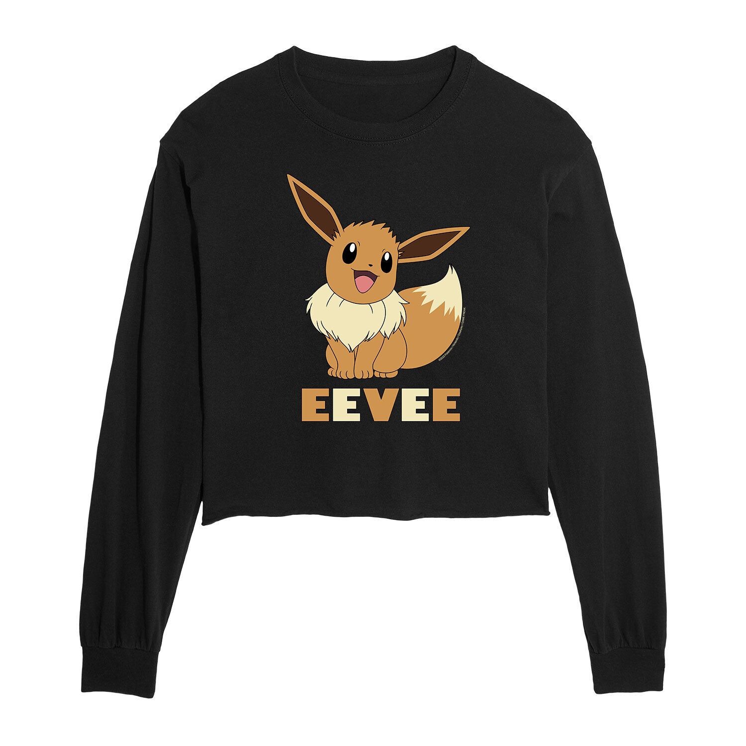 

Укороченный длинный рукав с изображением Pokemon Eevee для юниоров Licensed Character