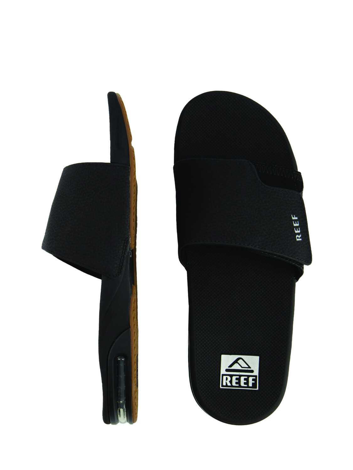 

Сандалии Reef Slipper Fanning Slide, черный