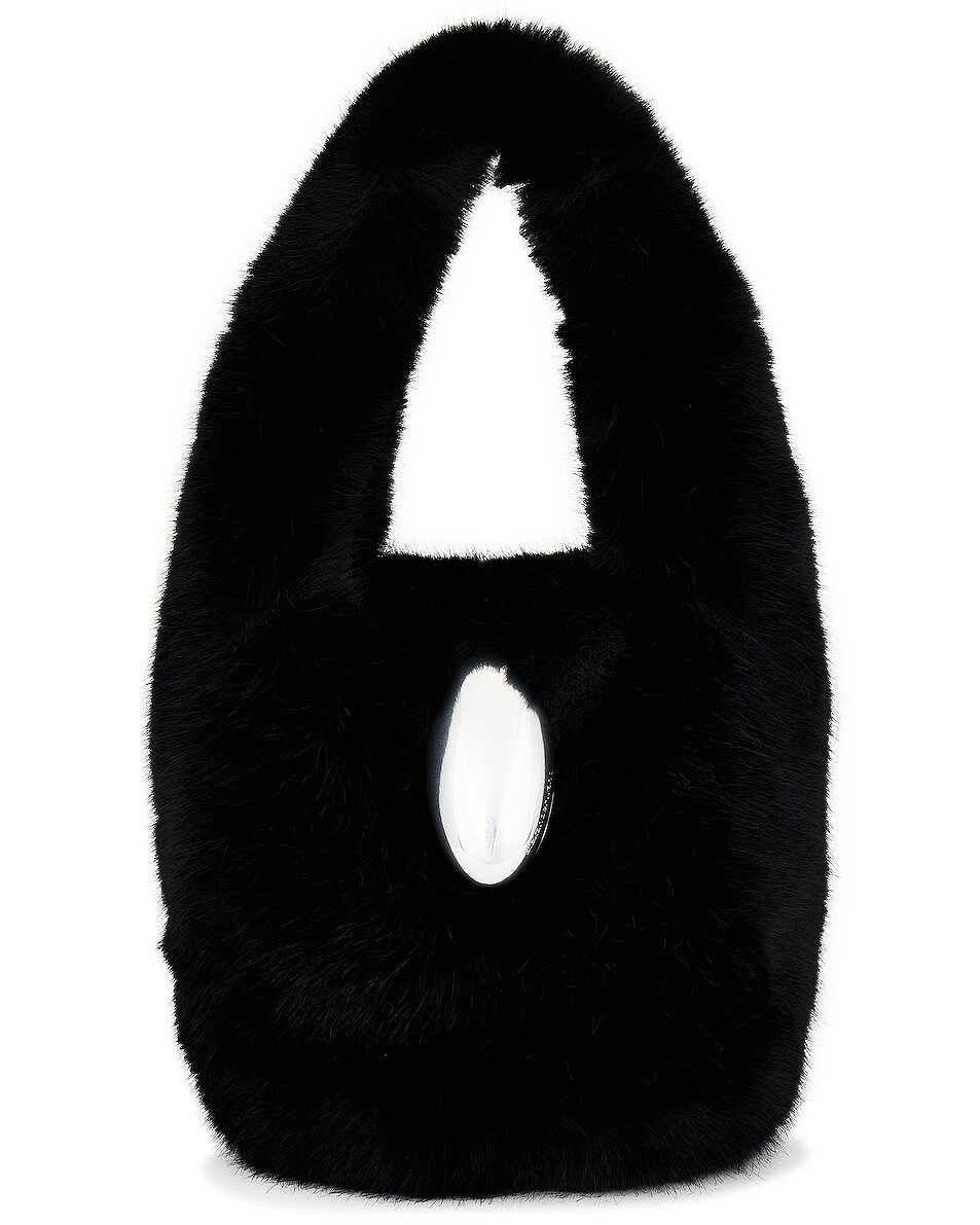 

Сумка Alexander Wang Medium Slouchy Dome Hobo, черный