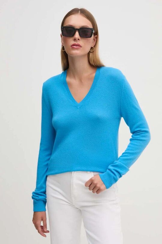 

Шерстяной свитер United Colors of Benetton, синий