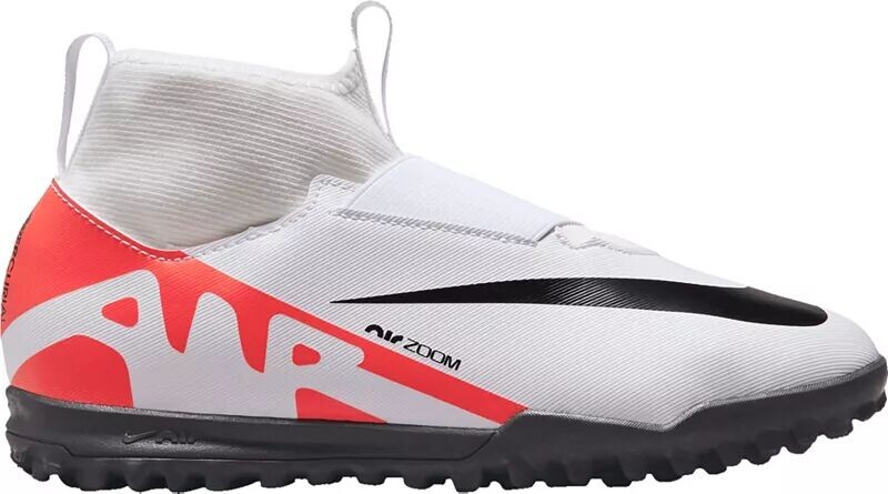 

Детские футбольные бутсы для газона Nike Mercurial Zoom Superfly 9 Academy, красный