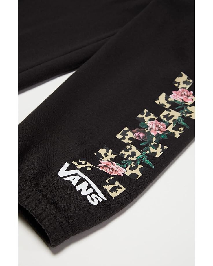 

Брюки Vans Leopard Floral Sweatpants, черный