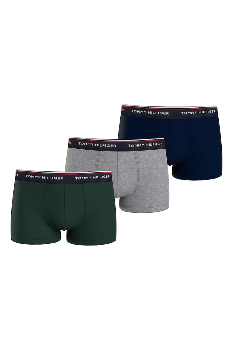 

Боксеры из органического хлопка с логотипом — 3 пары Tommy Hilfiger, зеленый