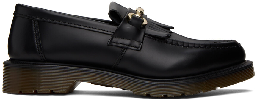

Черные лоферы Adrian Snaffle Dr. Martens
