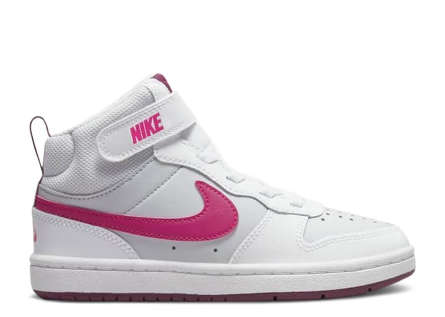 

Кроссовки Nike Court Borough Mid 2 PS, цвет Pure Platinum Pink Prime