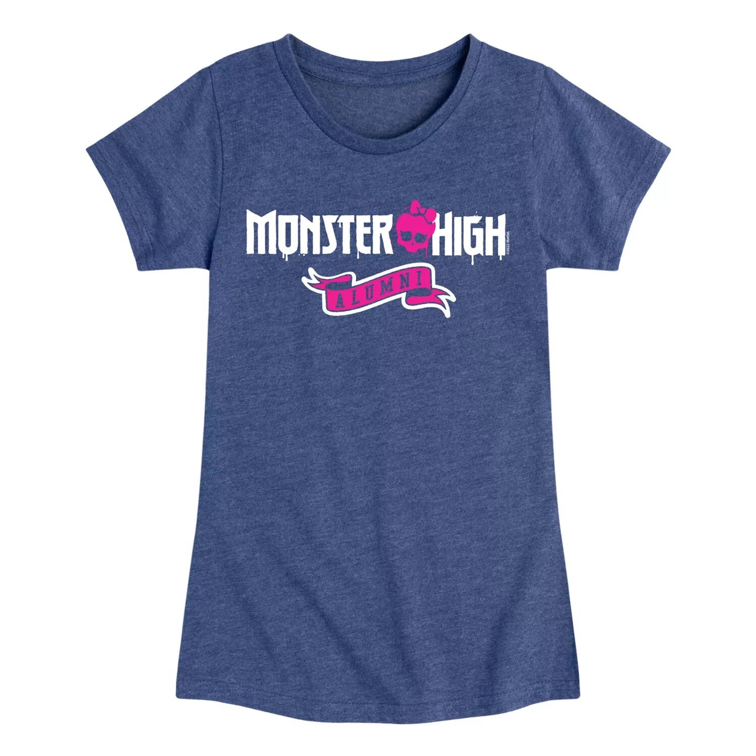 

Футболка с рисунком выпускников Monster High для девочек 7–16 лет Licensed Character, синий