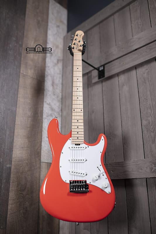 Электрогитара Sterling ct30sss-frd-m1 Cutlass CS30SSS Electric Guitar in Fiesta Red