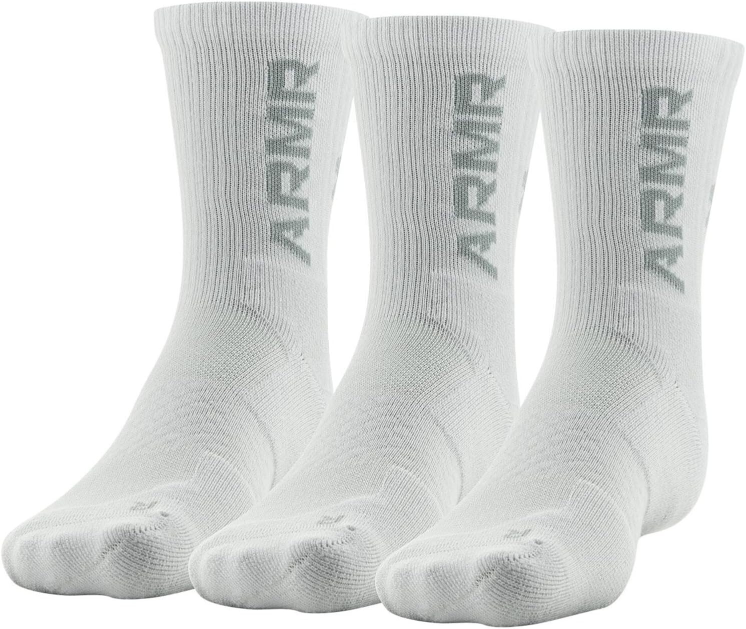 

Носки среднего размера 3-Maker, 3 пары Under Armour, белый