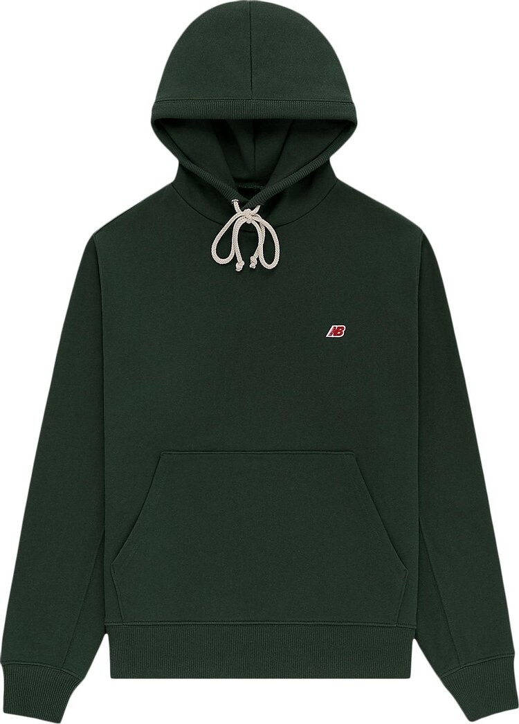 

Худи New Balance Core Hoodie 'Midnight Green', зеленый
