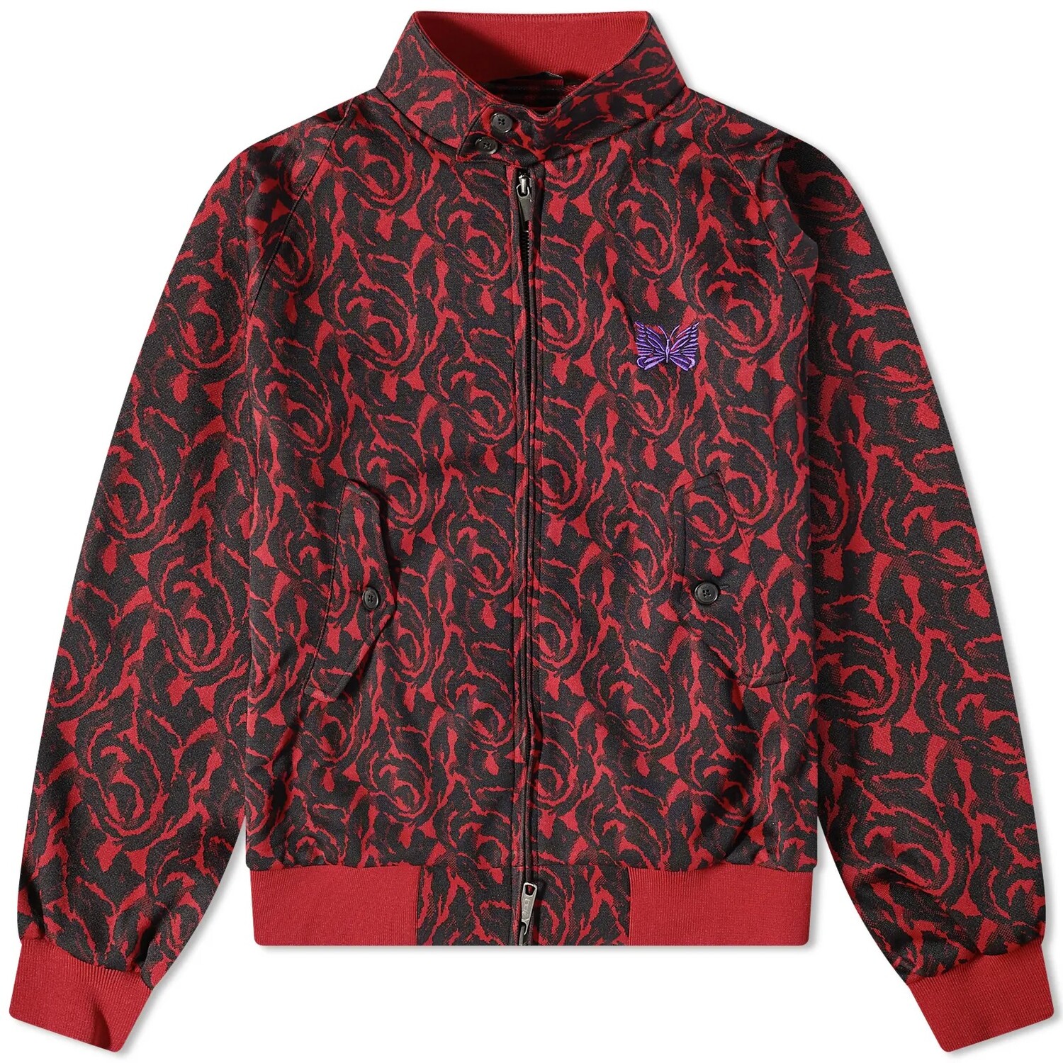 

Жакет Baracuta X Needles Jacquard Af G9 Harrington, красный
