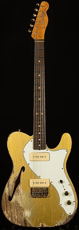 

Fender Custom Shop Wildwood 10 '60s Thinline Telecaster с P-90s - Super Heavy Relic