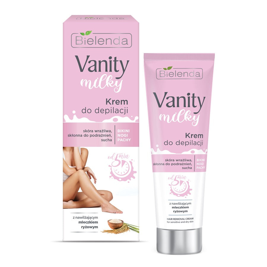 

Bielenda Крем для депиляции Vanity Milky с рисовым молоком 100мл