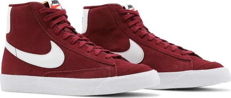 Nike blazer mid 2025 77 red suede