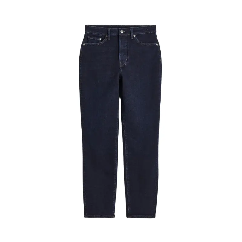 

Джинсы H&M Mom High Ankle, темно-синий