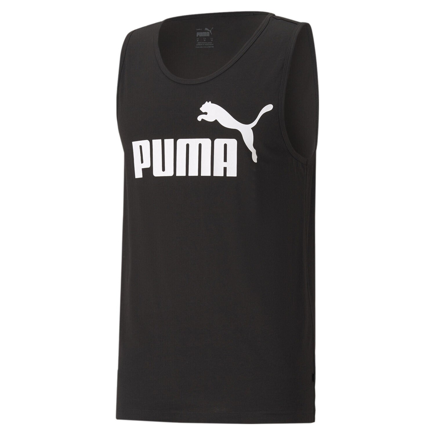 

Мужская майка Essentials PUMA, черный/белый/черный