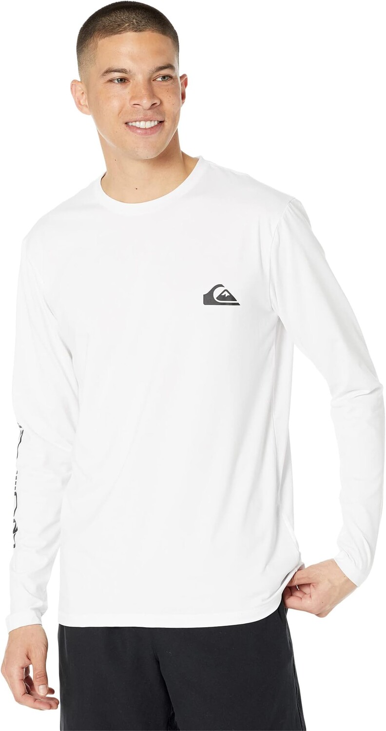 

Футболка для серфинга Omni Session с длинными рукавами Quiksilver, белый