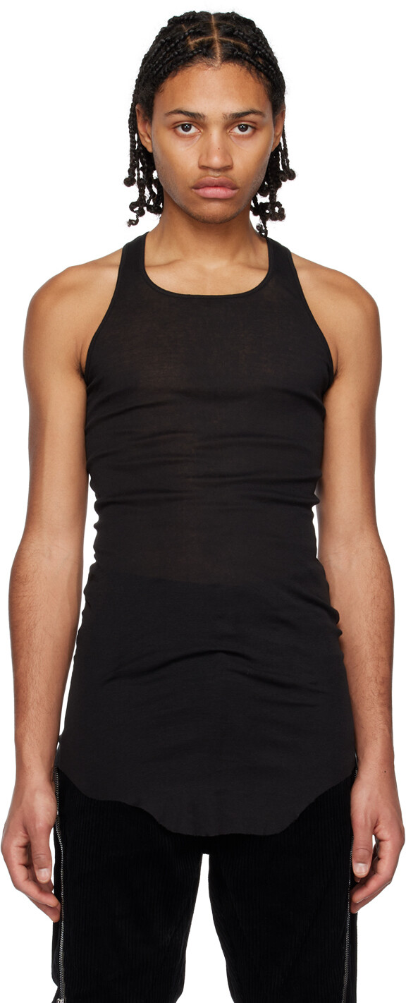 

Черная базовая майка Rick Owens
