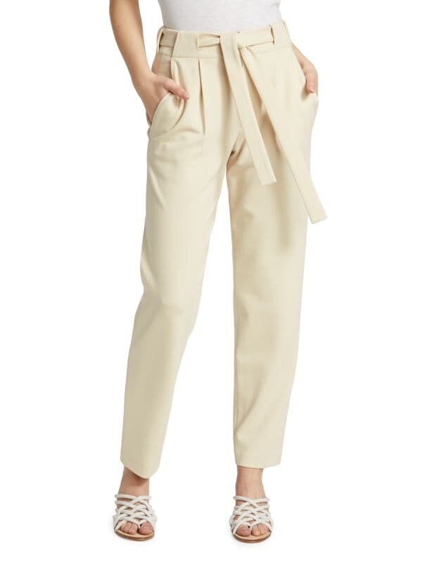 

Брюки Roxie Rag & Bone с поясом, бежевый