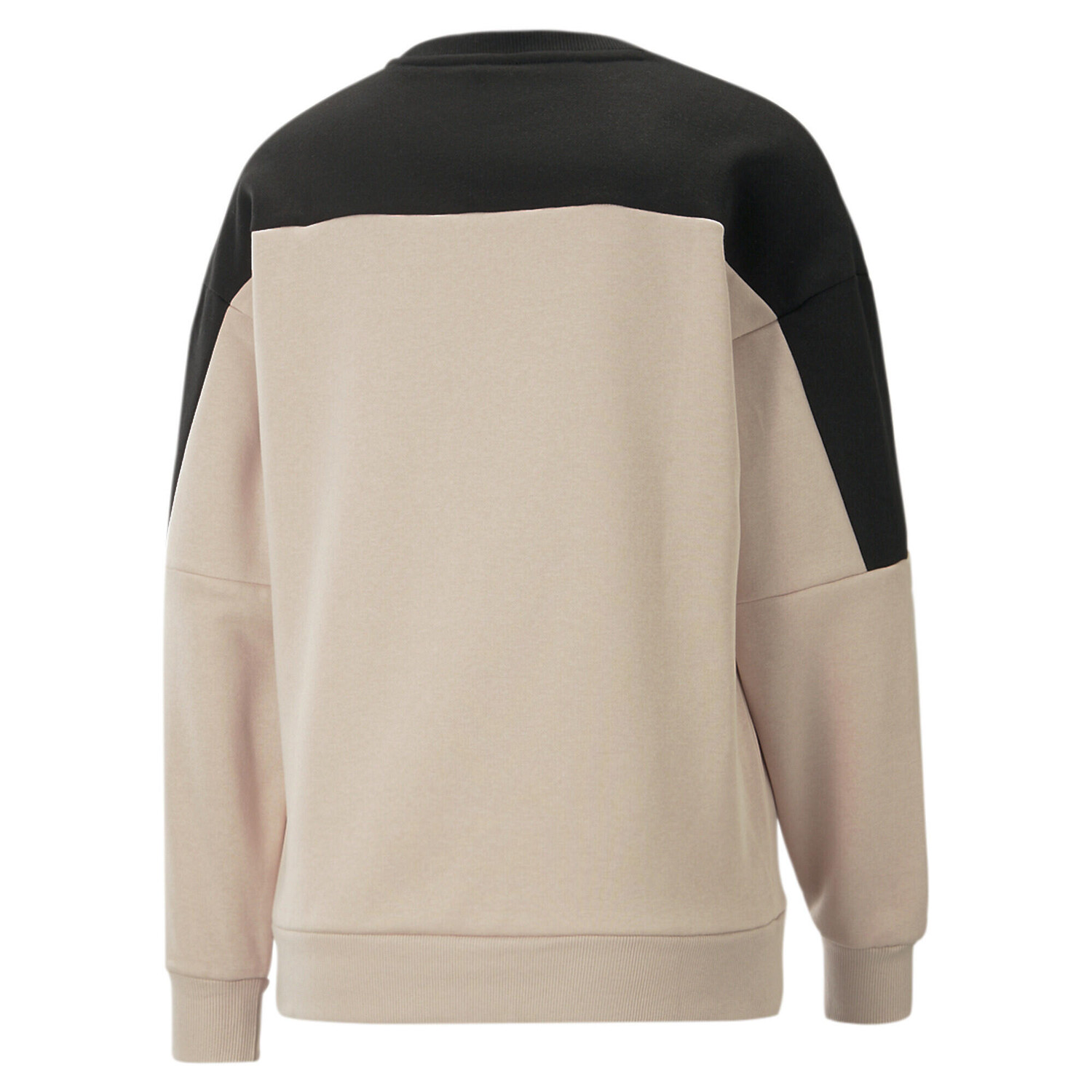 

Женская толстовка с круглым вырезом Around the Block PUMA, черный/розовый кварц