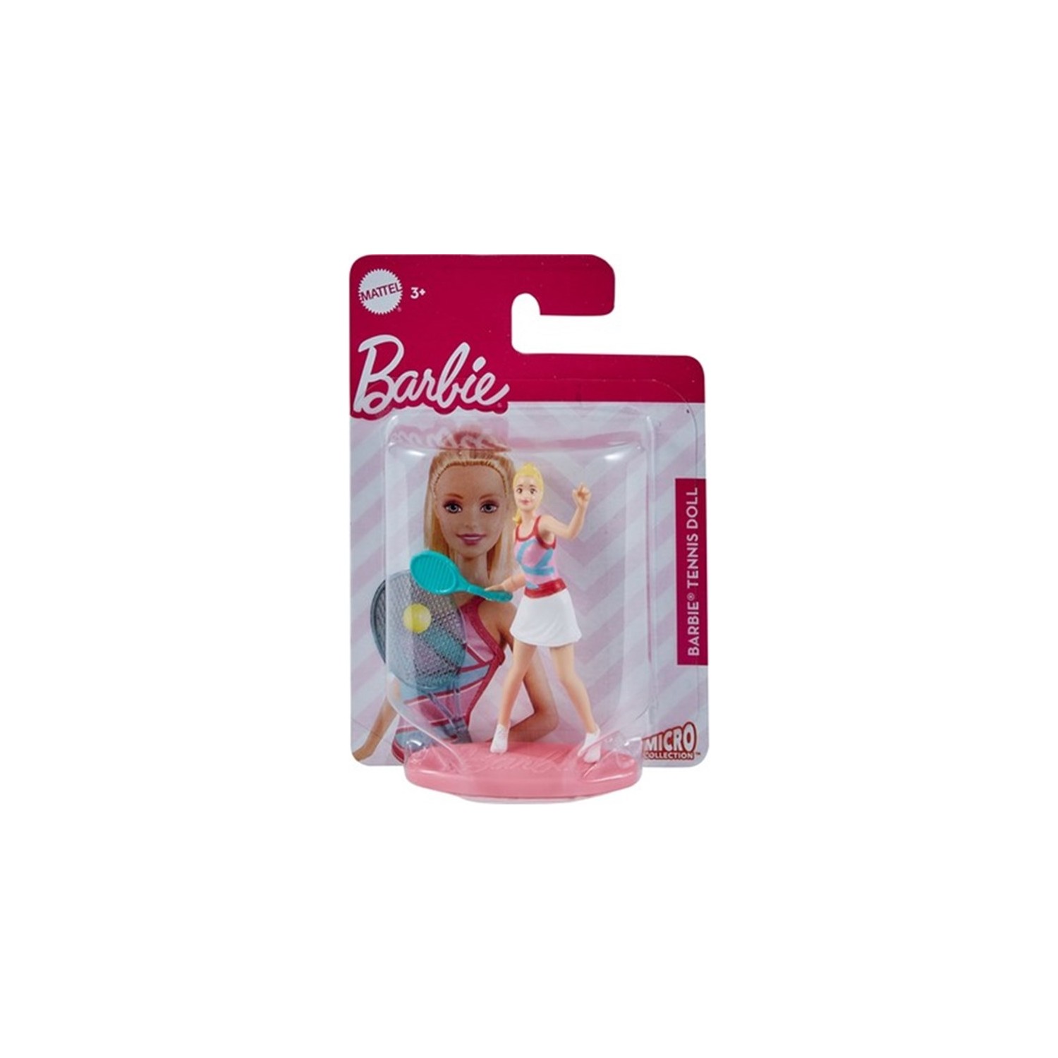 Кукла Barbie теннисистка HBC14 фигурка гипсовая котик сфинкс медитирующий розовый высота 7 см