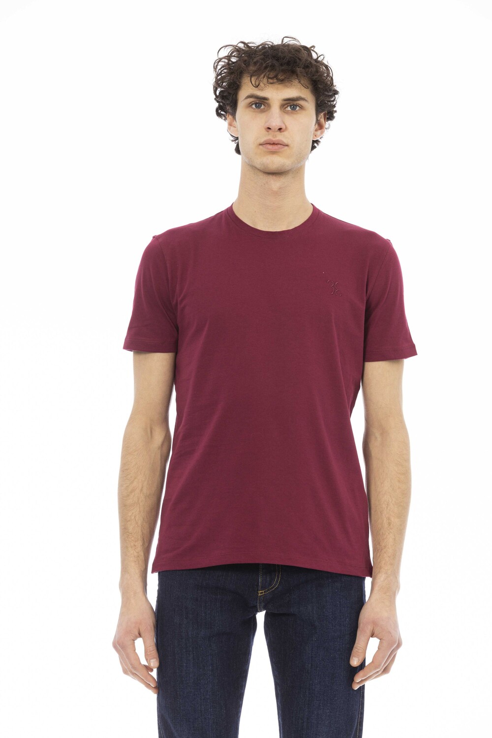 

Футболка Billionaire S/s Embroidery, бордовый, Красный