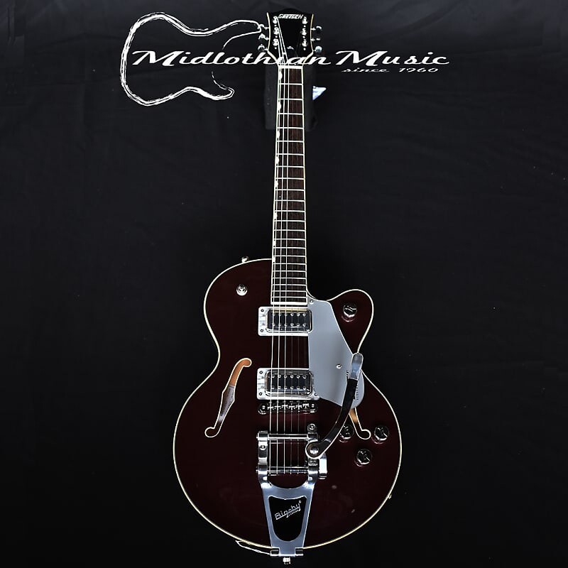 

Gretsch G5655T Электроматический центральный блок JR. Single-Cut w/Bigsby — отделка металлик темно-вишневого цвета Gretsch G5655T Electromatic Center Block JR. Single-Cut w/Bigsby
