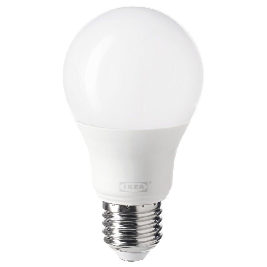 

Светодиодная лампочка, беспроводное регулирование, E27 806 лм Ikea Tradfri, теплый белый