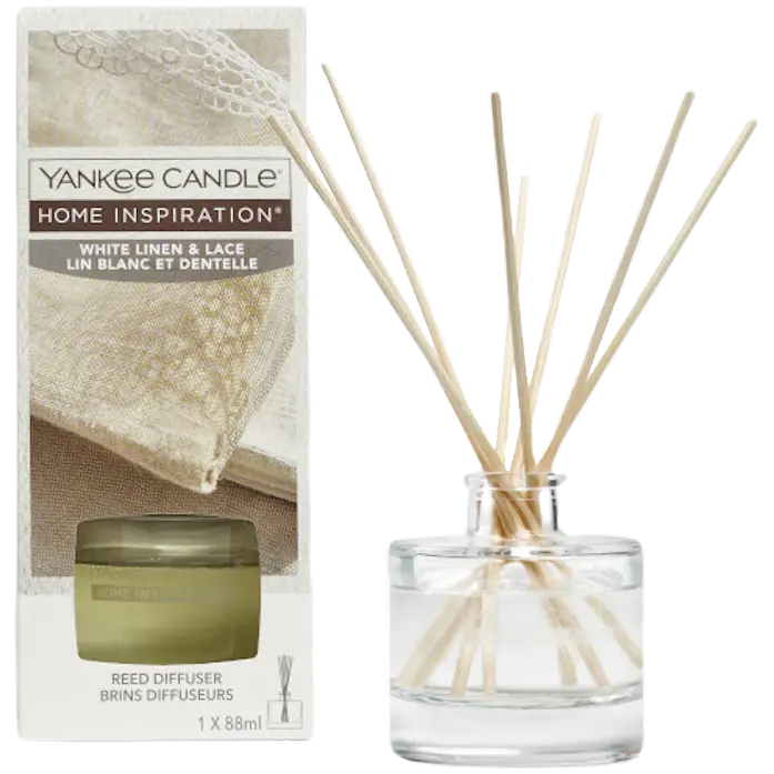 

Yankee Candle White Linen&Lace ароматические палочки, 88 мл